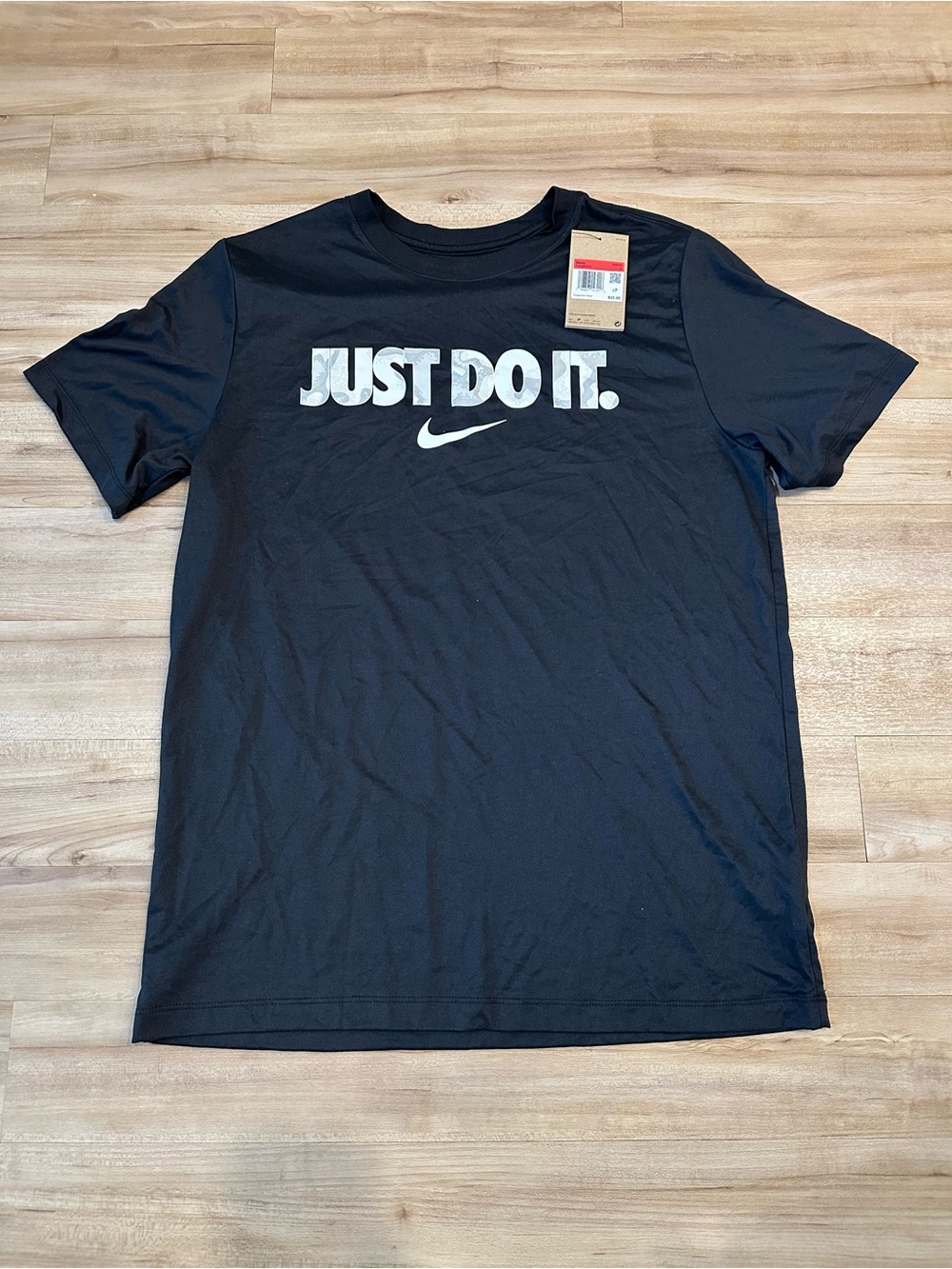 Nike The Nike Tee Dri-Fit “Just Do It” Shirt Size Large